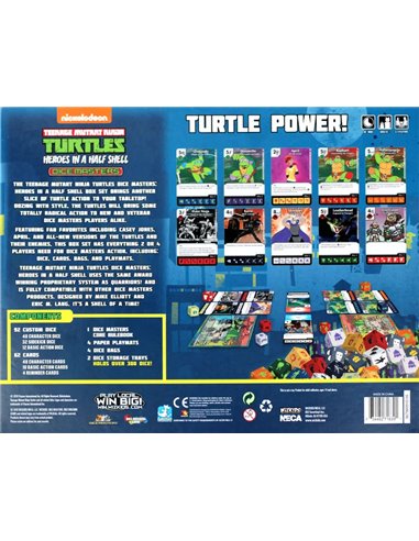 Teenage Mutant Ninja Turtles Dice Masters, Board Game