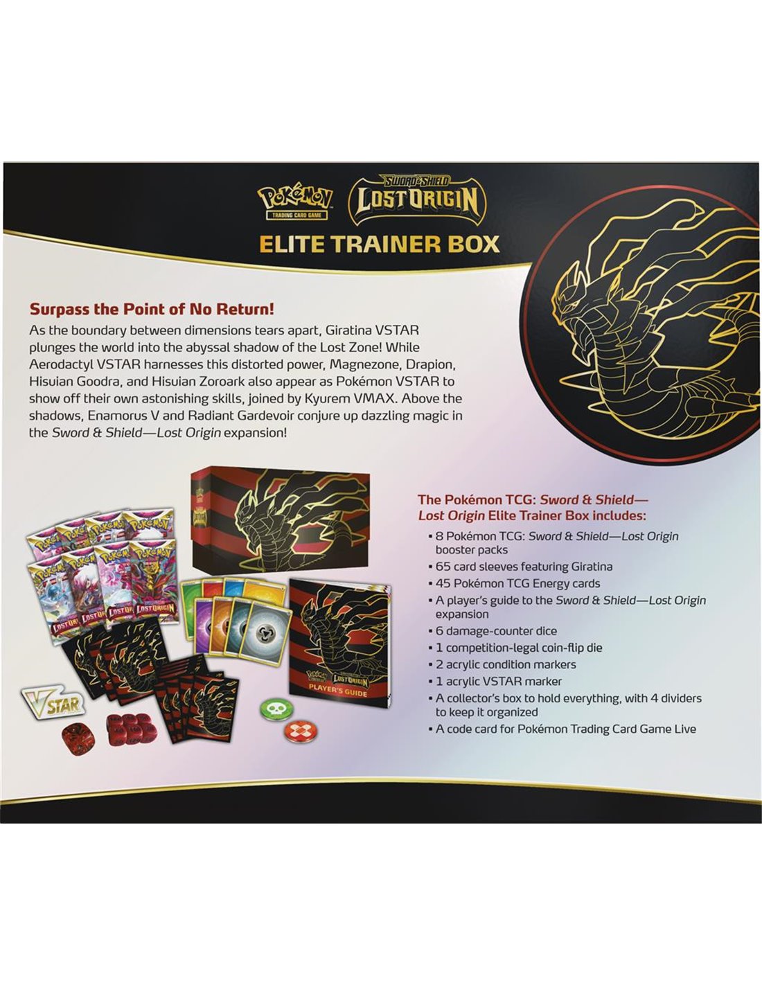 Pok Tcg Sword Shield Lost Origin Elite Trainer Box