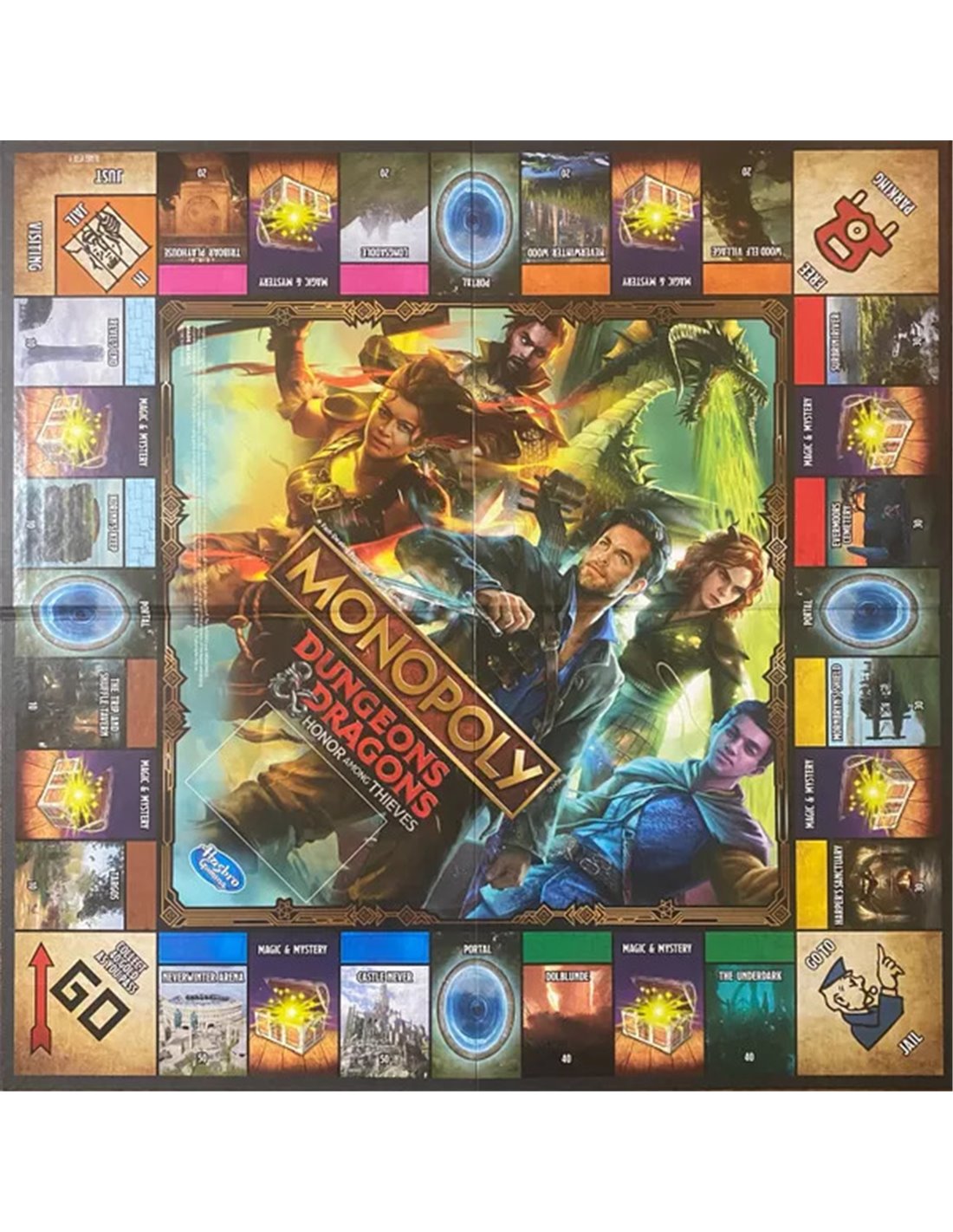 Monopoly Dungeons And Dragons Board Game